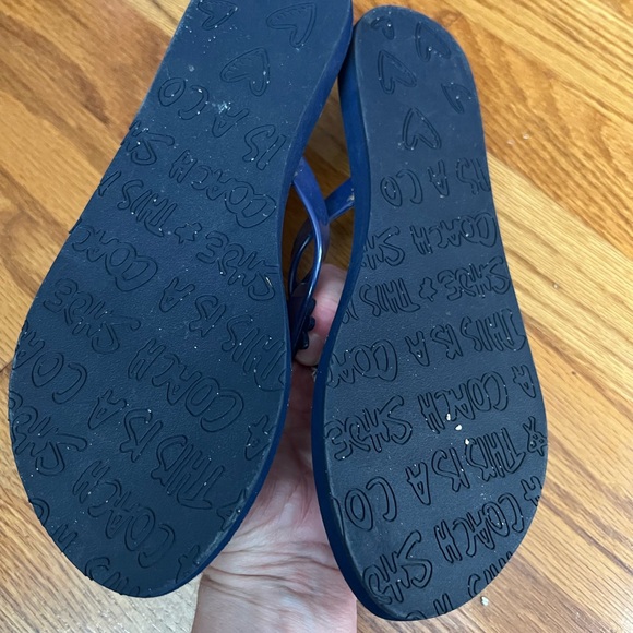 Coach Flip Flops - Picture 3 of 4